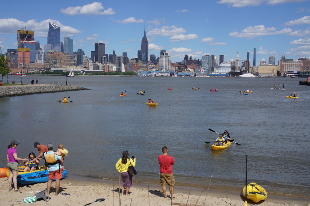 kayaking in Hoboken